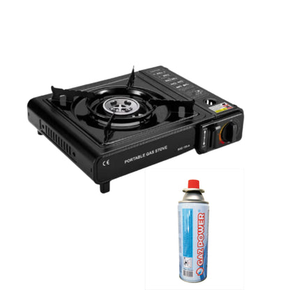 Portable Butane Cassette Gas Stove with Carrying Case