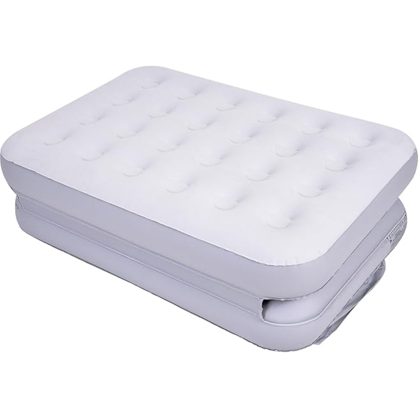 Avenli 4-in-1 inflatable sofa shown in flat double lounger configuration for sleeping or reclining outdoors