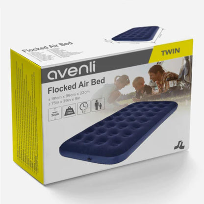 Avenli Twin Air Bed Deflated Packed Compact Storage