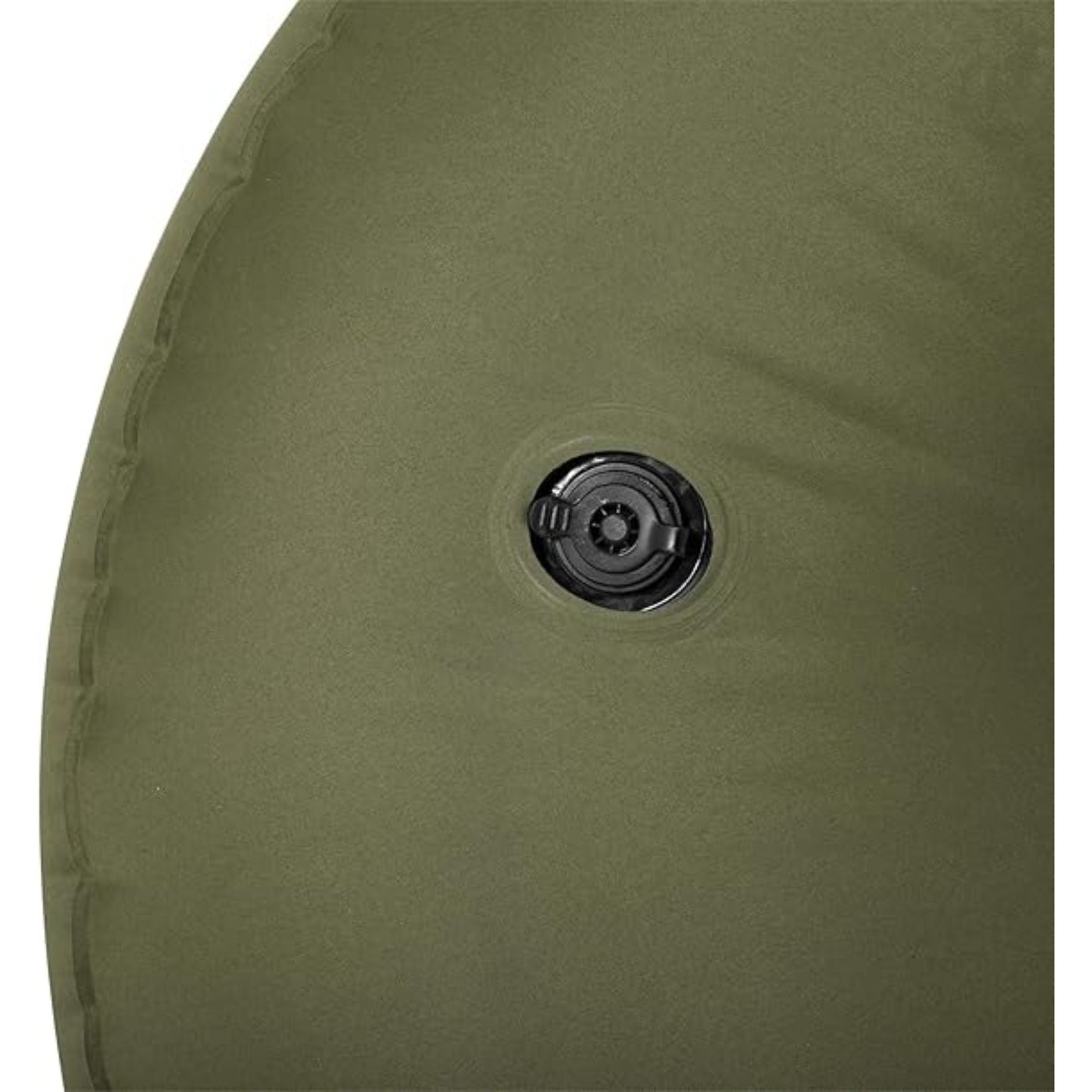 Close up of Bestway ToughPod inflatable chair fast inflation and deflation valve for quick setup and pack down